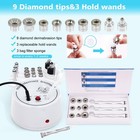 3 In 1 Diamond Micro Dermabrasion Machine  Professional Dermabrasion Facial S   