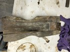 Foldable Furniture Leg Oak Wood  Pediment - Salvage 11 3 8  X 4 1 4  