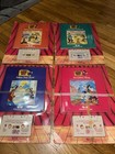 Lot Of 4 Talking Mickey Mouse 1986  Hardcover Books   Cassette Tapes