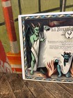 Antique C  1910 The Good Fortune Magic Poster Sign French Game Devil Satan Evil