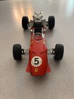 Schuco Red 1073 Ferrari Formel  5  320 Ps  Formula Wind Up Car