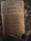 Non-zippo Lighter 1980 Usmc   Gitmo Bay Usn Base Security 