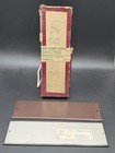Antique Marsellus Casket Co Blank Name Plates Nos 1800s Funeral Oddities Box