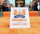 National Whataburger Day Promotional Table Tent 73 Giveaway August 8  2023