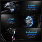 Electric Mountain Bike Ebike 1500w Peak Motor Bicycle 65miles 25mph 48v Commuter