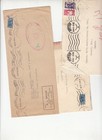 South Africa 5 Various Old Censored registered Covers 