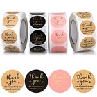Thank You Round Stickers For Supporting My Small Business Adhesive Labels  3 