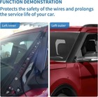 Windshield Pillar Trim Panel Molding Compatible With Ford Explorer 2011-2019 Rep