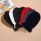 3 Hole Full Face Mask Ski Mask Winter Cap Balaclava Outdoor Beanie Tactical Hat