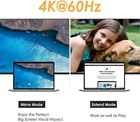 Usb-c To Hdmi 4k 60hz Adapter Thunderbolt Type C To Hdmi 2 0 Cable For Apple Mac