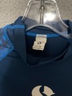 Scubapro Rash Guard Size Medium Men s Long Sleeves Upf50 Spellout Blue Diving