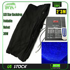 10x6 5ft Stage Star Light Led Backdrop Wedding Party Curtain Retardant Dj Pub