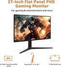 Amazon Basics 27 Inch Gaming Monitor  Fhd 1080p  165hz  Vesa Compatible 1ms