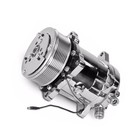 A c Compressor W  Clutch For Sanden 508 Style 8-groove Serpentine Belt Aluminum