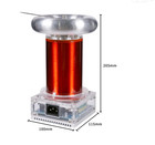Ac110-240v Sstc Tesla Coil Music Version Finished High Frequency Generator Model