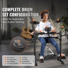 Electric Drum Set Electronic Drum Kit 150 Sounds Mesh Pad For Beginners   Adults