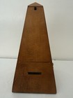 Seth Thomas Metronome De Maelzel Wood Wind Up Music Timer Vintage 1970   s Working