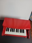 Schoenhut Mini Red 25 Keys Children Wooden Piano App  16 5   l X 11 5   h X 10   w