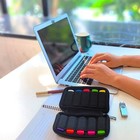 Usb Flash Drive Case Holder Organizer Pouch With 10 Slots For Memory Sticks