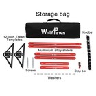 Wolfpawn Stair Tread Template Tool adjustable 10 5-60 5 Inches  Colorful