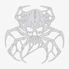 Spider  1 - Reusable Airbrush Stencil Template
