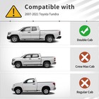 Running Boards For 2007- 2021 Toyota Tundra Double Cab Armor Side Step Rail Bars