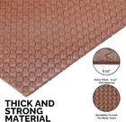 Brown Non-slip Cabinet Liners For Drawers And Shelves  Heavy Duty And Waterproof