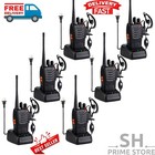 Walkie Talkie Long Range 50 Mile Two Way Radio Charge Waterproof 6   10 Pack Set