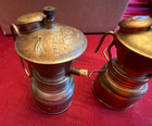 Pair Of Baldwin Miners Mining Carbide Lamps