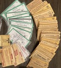 Vtg Huge Mixed Lot  100   O Scale Model Train Decals Champ