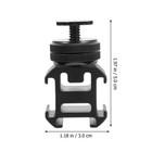  Camera Dock Hot Shoe Tripod Clamp Light Mount Adapter For Flash Holder