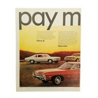 1968 Chevrolet Vintage 2 Page Print Ad Pay More For What  Multiple Cars