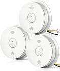 Siterwell Smoke   Carbon Monoxide Detector Hardwired Voice Alert Self-check
