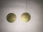 50 Pc  Slot Machine Tokens  25 Cents   984 Size   Lot Of 50-pc   