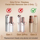 Gen 3 Replacement Heads For Flawless 4 Pack 3  Rose Gold