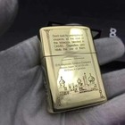 Gold Zippo Camel Lighter Rare Windproof Brass For Collections  Type