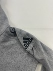 Adidas Hoodie Sweatshirt Womens Small Gray Full Zip Z n e 