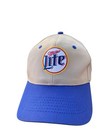Vintage Adjustable Miller Lite Light Beer Snap Back Hat Cap Lid
