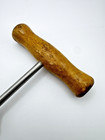 Vintage Corkscrew Wine Bottle Opener Wood Handle Italy Bar Tool