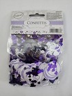 Confetti Wedding Purple And Silver Value Party Supplies Decor 3 Designs Per Pack