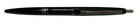 12 Pack Of Bic Clic Silver Expression Knock Oily Ballpoint Pen Black