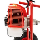 43cc Gas Power Hand Held Walk Behind Sweeper Broom Turf Lawns Driveway Cleaning