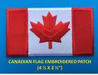 Canadian   Usa Flag Embroidered Patch Combo Set - Iron-on sew-on - Hi Quality 