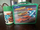 Vintage Drag Strip Lunchbox And Thermos
