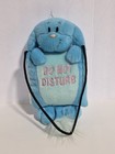 Rare Neopets Blue Kacheek Plushie Door Hanger Come In do Not Disturb Vintage