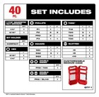 Milwaukee Shockwave 40 Pcs Impact Duty Bit Set Ultimate Fit Packout 48-32-4022