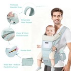 Baby Carrier Newborn To Toddler  Ergonomic M Position 6 In1 Baby Carrier With Hi