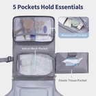 Ceicei Portable Diaper Changing Pad Waterproof Travel Baby Changing Mat With    