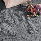 The Moonlight20015 4x6 Shaggy Grey Area Rug  Ideal For Modern Living Room D  cor