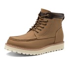 Men s Moc Toe Boots Fashion Comfortable Lightweight Casual Wedge Boots Shoes